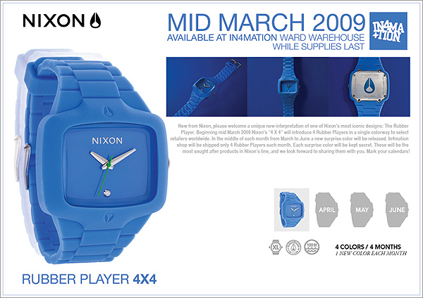 NIXION RUBBER PLAYER 4 X 4