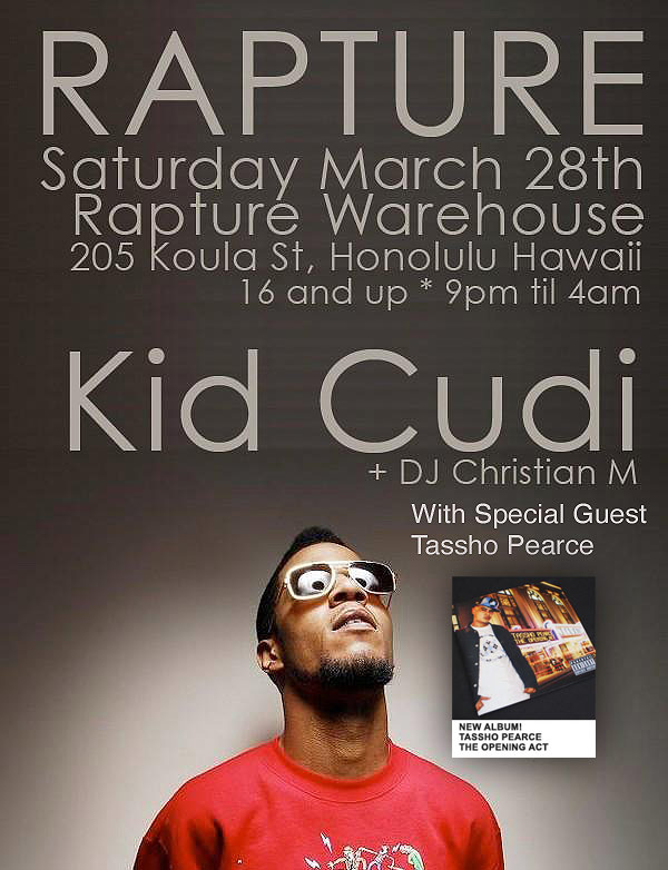 KID CUDI - TASSHO PEARCE / RAPTURE