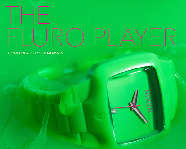 NIXON FLURO RUBBER PLAYER 